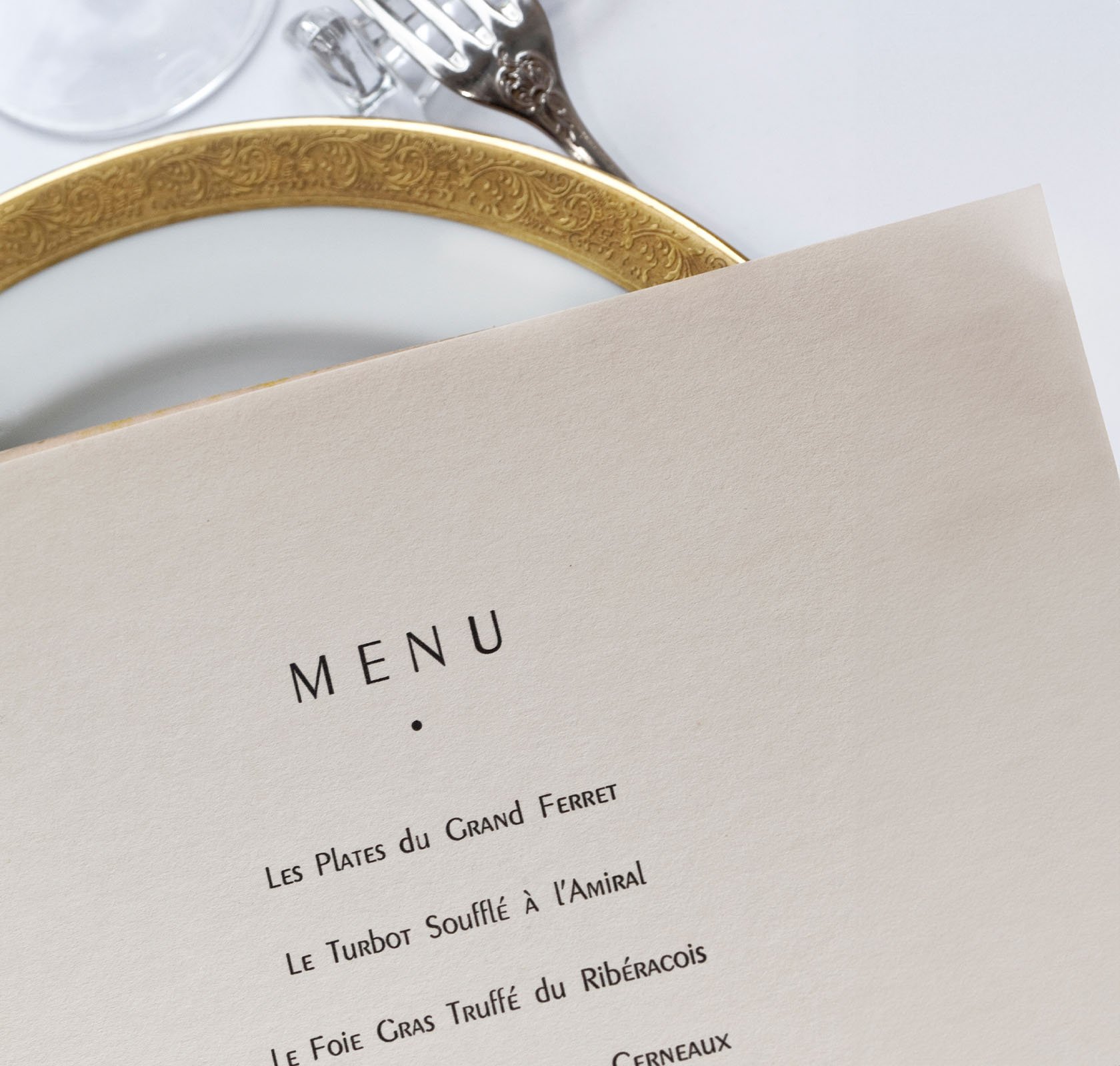 Stevige menukaarten bedrukken