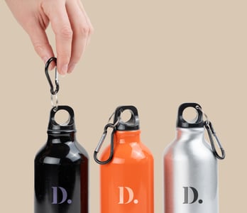 Oregon drinkfles met karabijnhaak