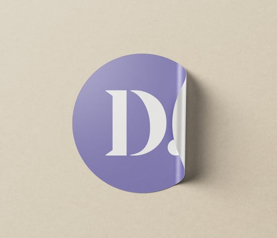 Logo stickers drukken