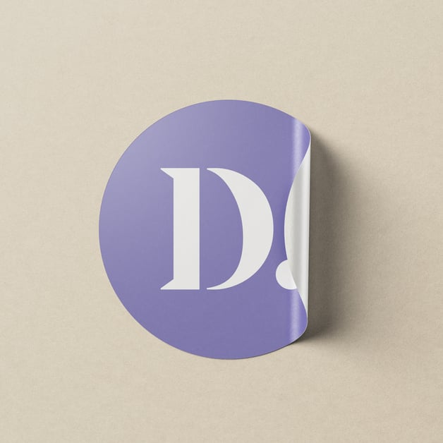 Logo stickers drukken