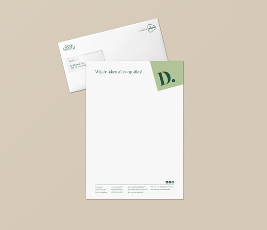 FSC briefpapier bedrukken met eigen logo