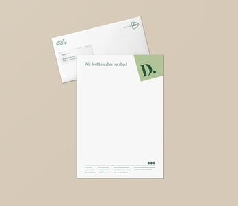 FSC briefpapier bedrukken met eigen logo