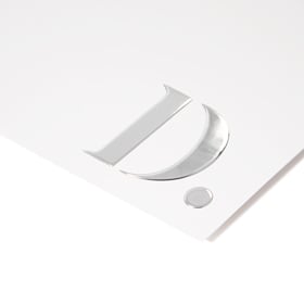 Illustratie Zilverfolie glanzend