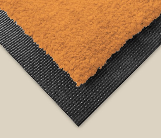 Geweven deurmat bedrukt