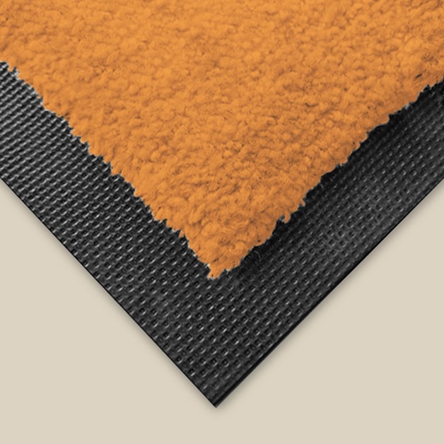 Geweven deurmat bedrukt