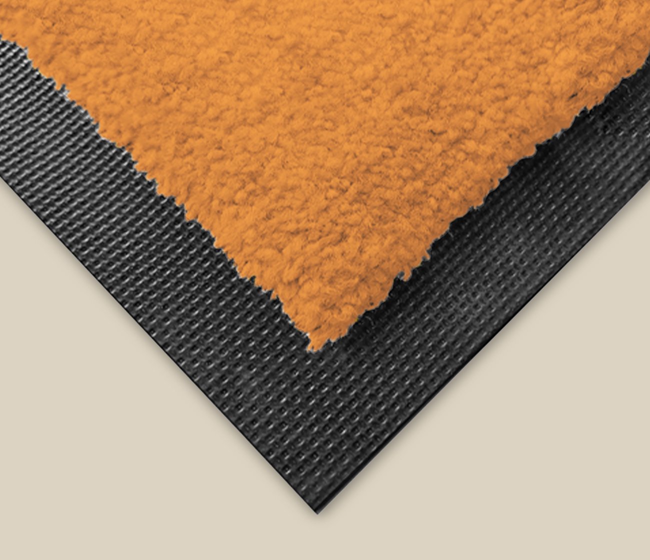 Geweven deurmat bedrukt