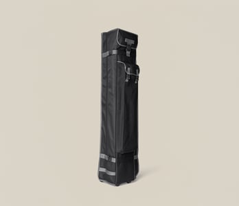 Draagtas met wielen voor stalen tentframe