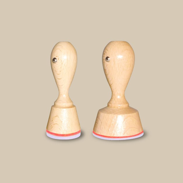 Houten stempel