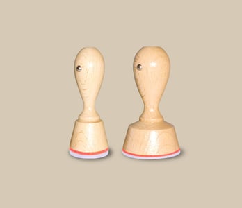 Houten stempel