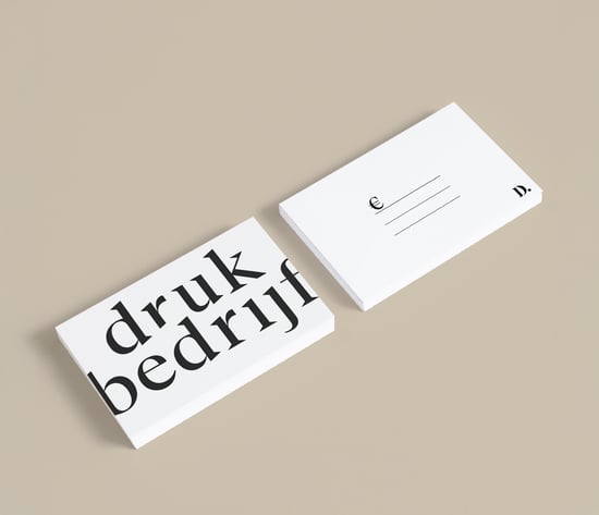 Cadeaubonnen bedrukken met eigen logo of ontwerp
