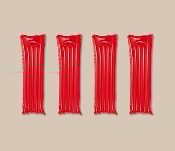 Luchtbed laten bedrukken