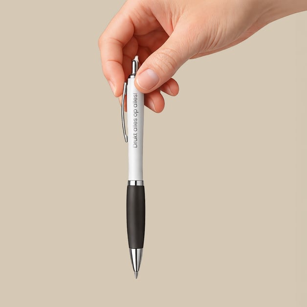 Spoed pen bedrukt en snel geleverd met logo