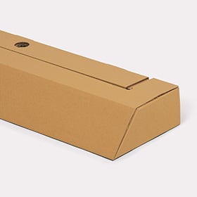 Illustratie Kartonnen systeem