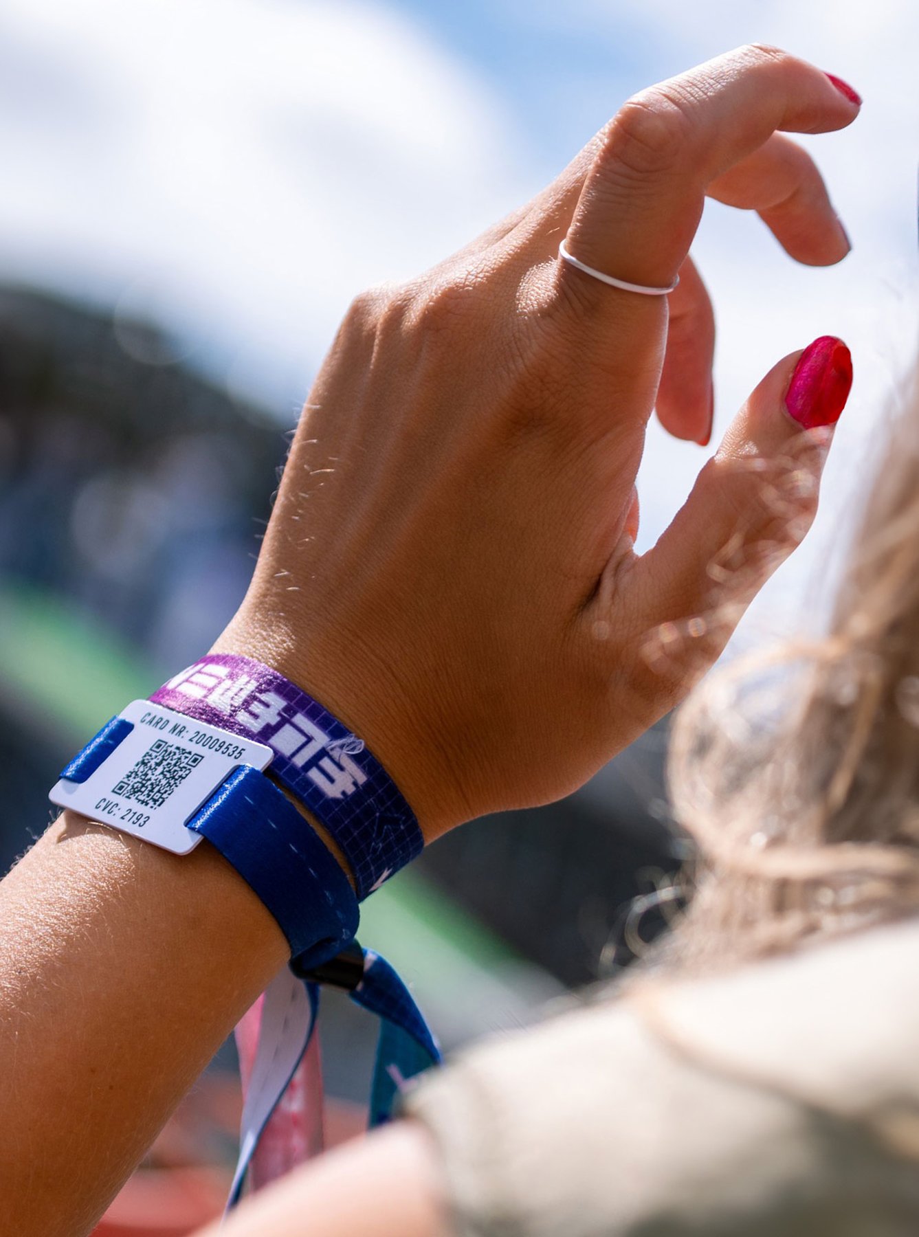 Festival drukwerk polsbandje bedrukt