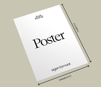 Poster op maat