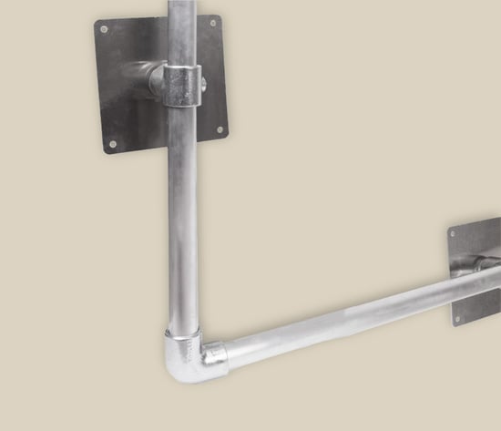 Luxe damwand frame voor presentatie en merkactivatie