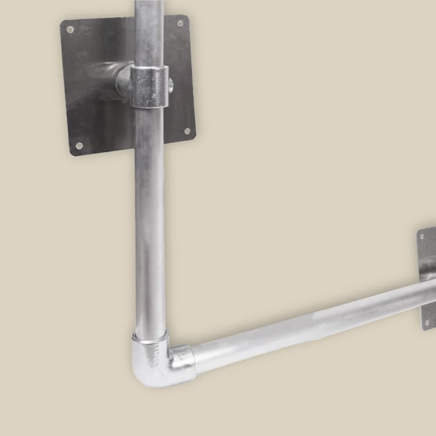 Luxe damwand frame voor presentatie en merkactivatie