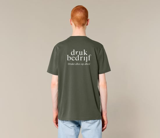 Stanley Stella T-shirts met logo