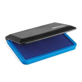 Illustratie Stempelkussen blauw