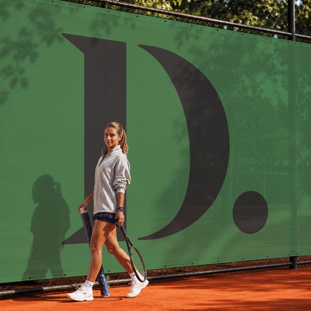 tennisdoek groen