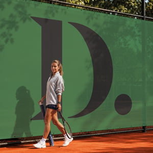tennisdoek groen