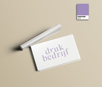 Visitekaartjes PMS kleuren