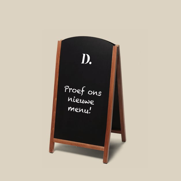 krijtstoepborden bedrukt