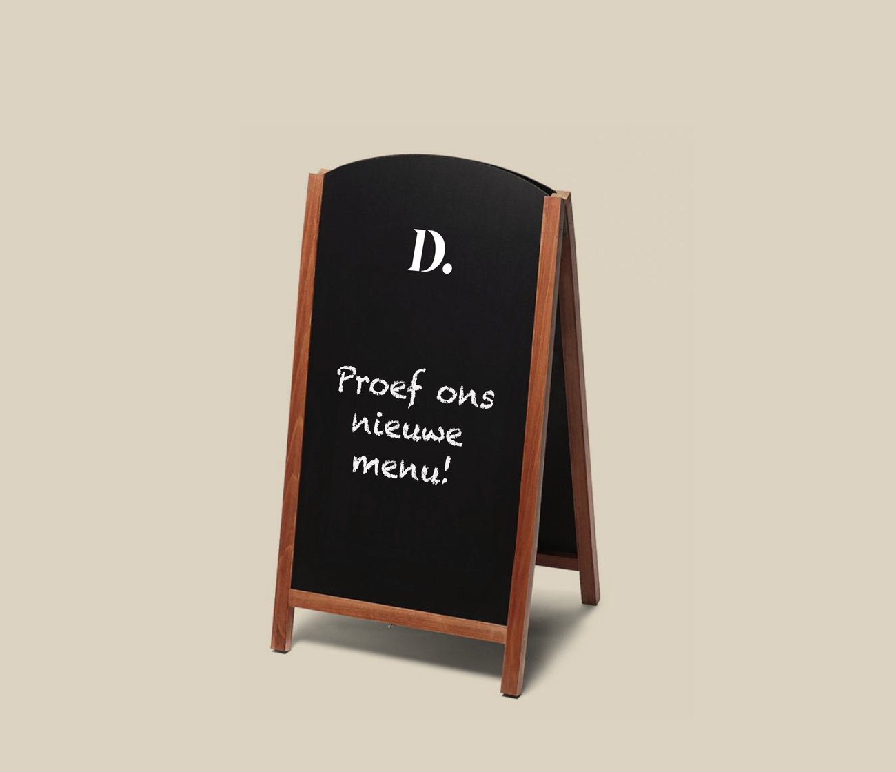 krijtstoepborden bedrukt