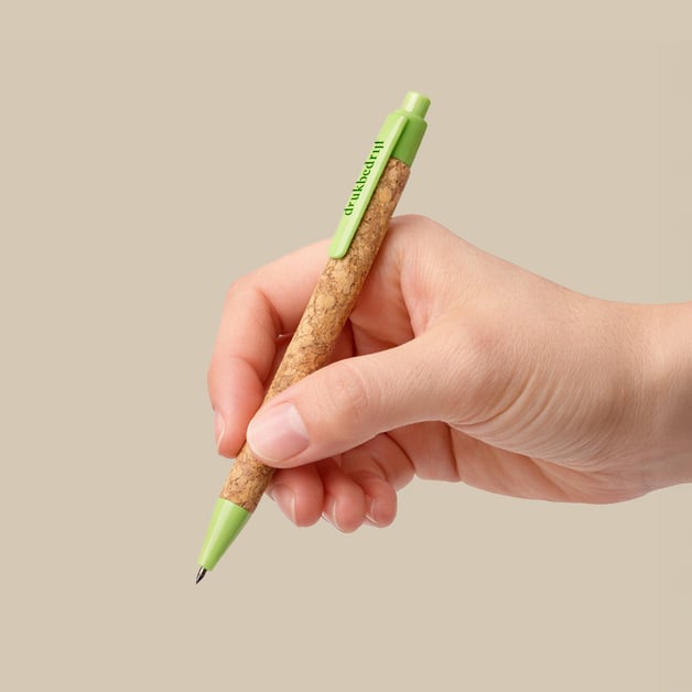 Eco pen met logo