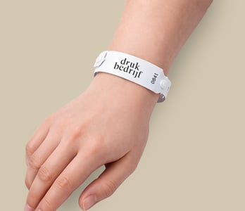 Polsbandje met nummering