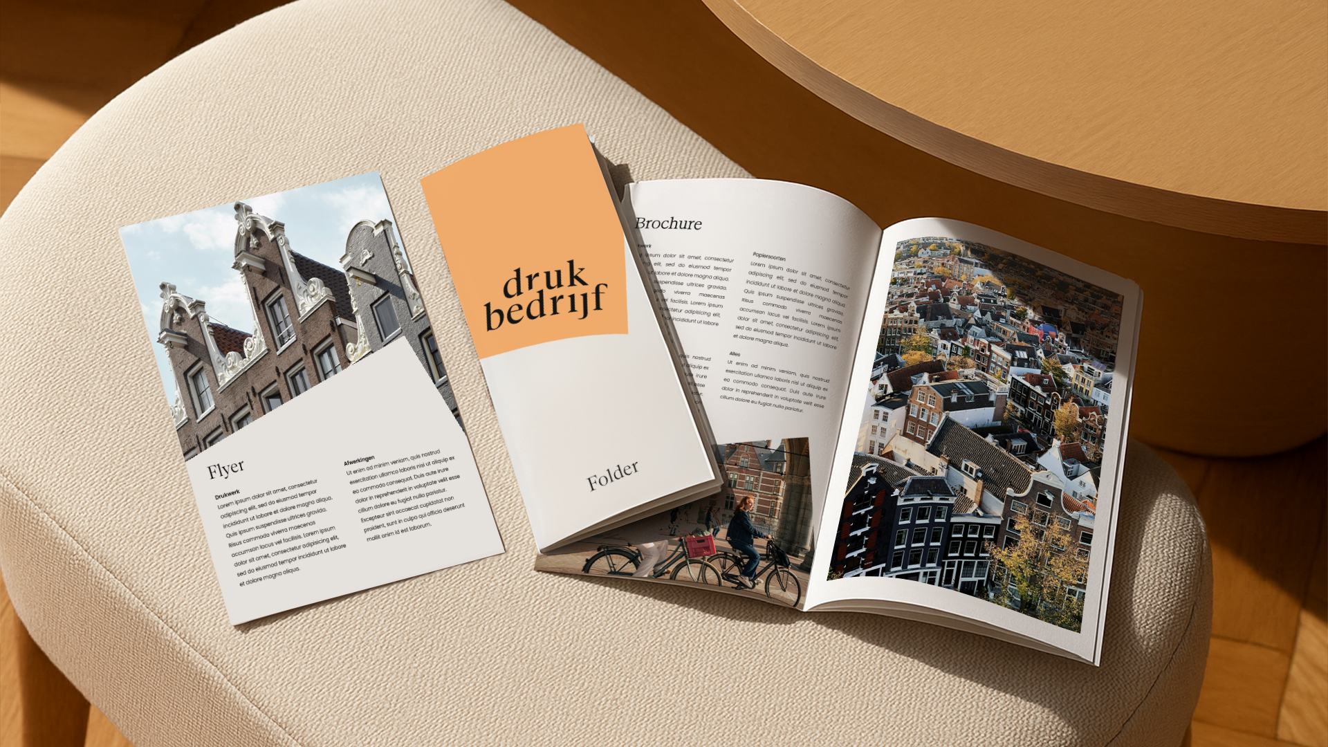 Wat is het verschil tussen een flyer, folder en brochure?