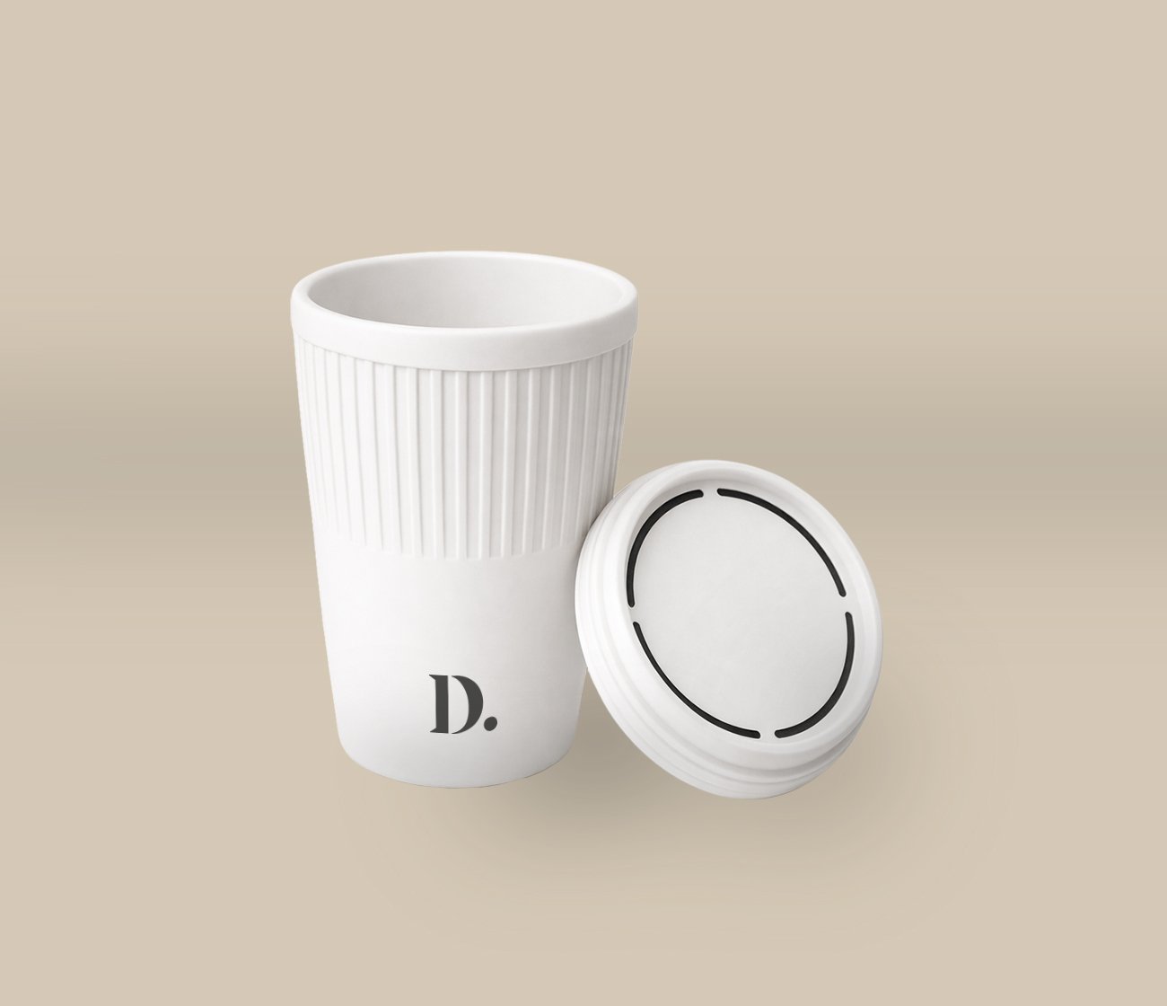 Duurzame koffiebekers met logo