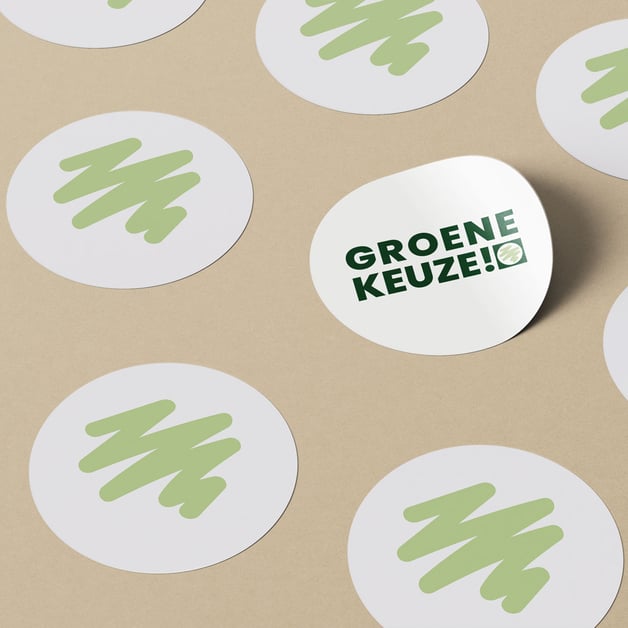 Duurzame stickers