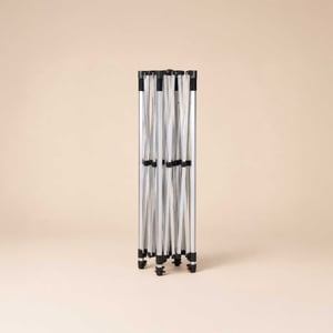 Ingeklapt aluminium tentframe