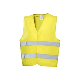 Illustratie Premium veiligheidsvest met hoes