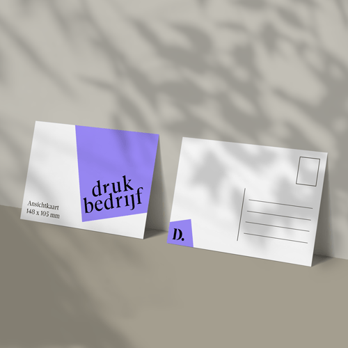 Ansichtkaarten drukken Drukbedrijf