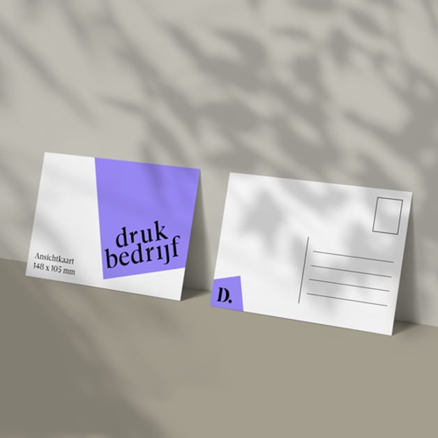 Ansichtkaarten drukken Drukbedrijf