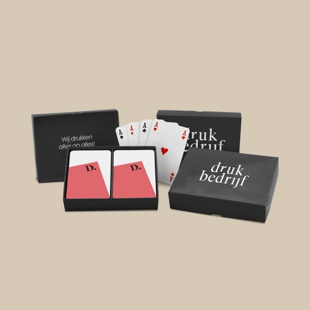 Speelkaarten set bedrukken