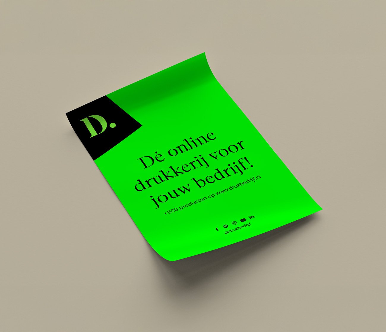 Neon posters personaliseren