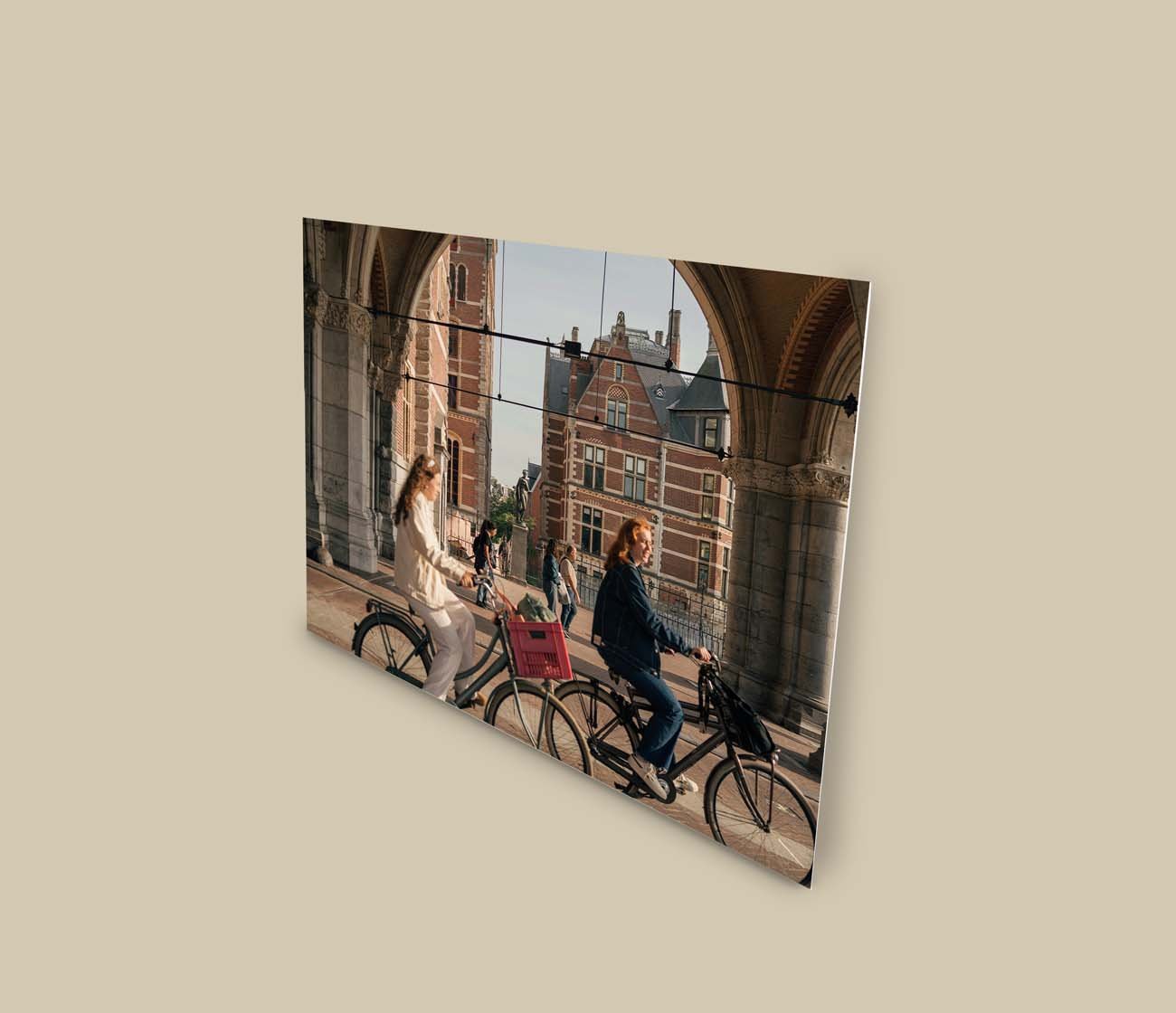 Foto op metaal bedrukt