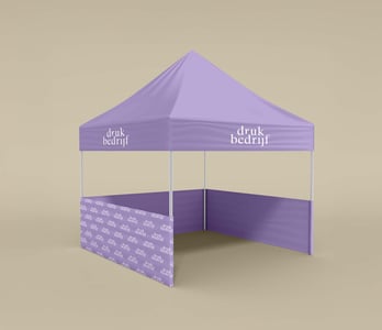 party tent bedrukken