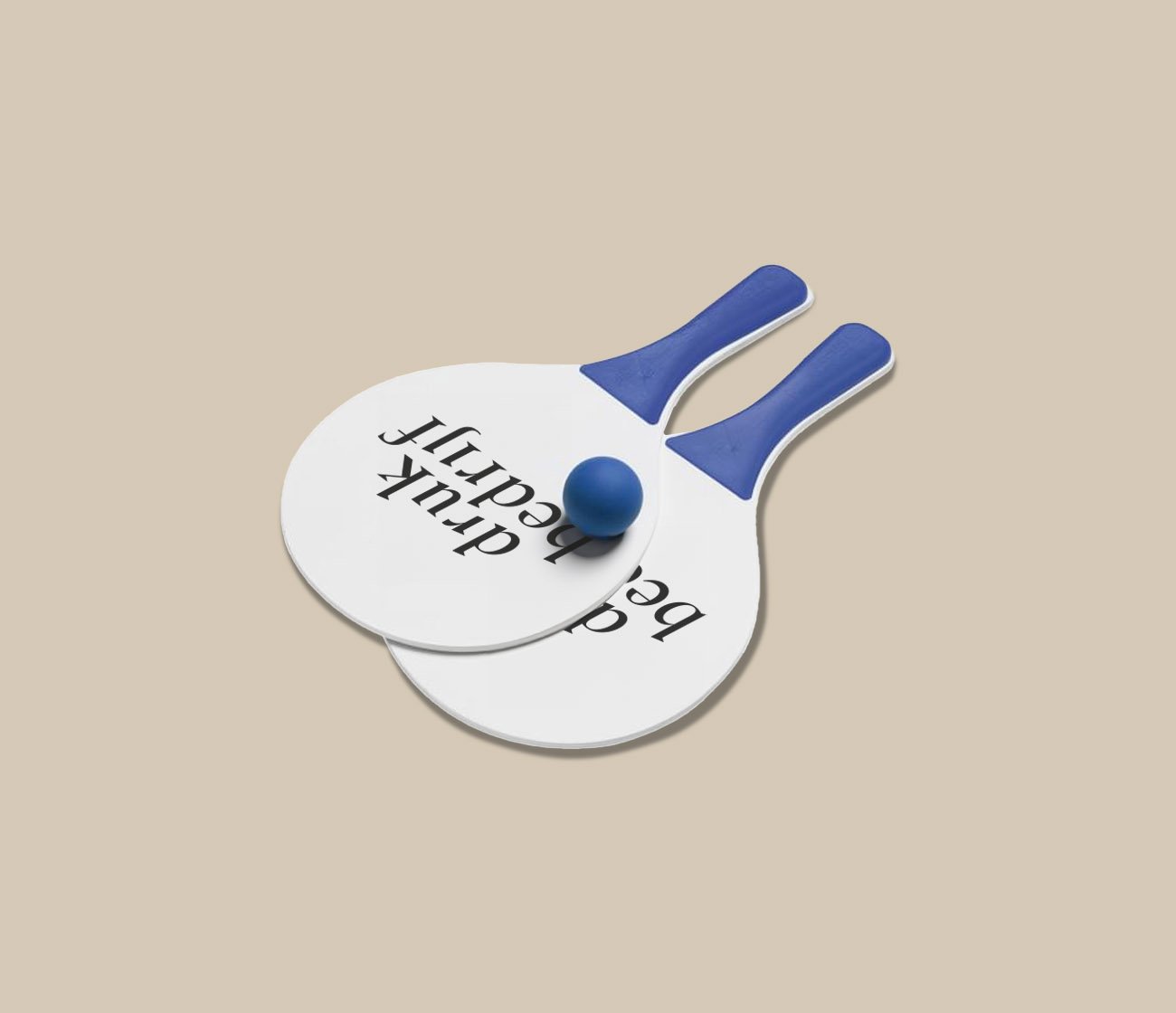 Strandspel bedrukken