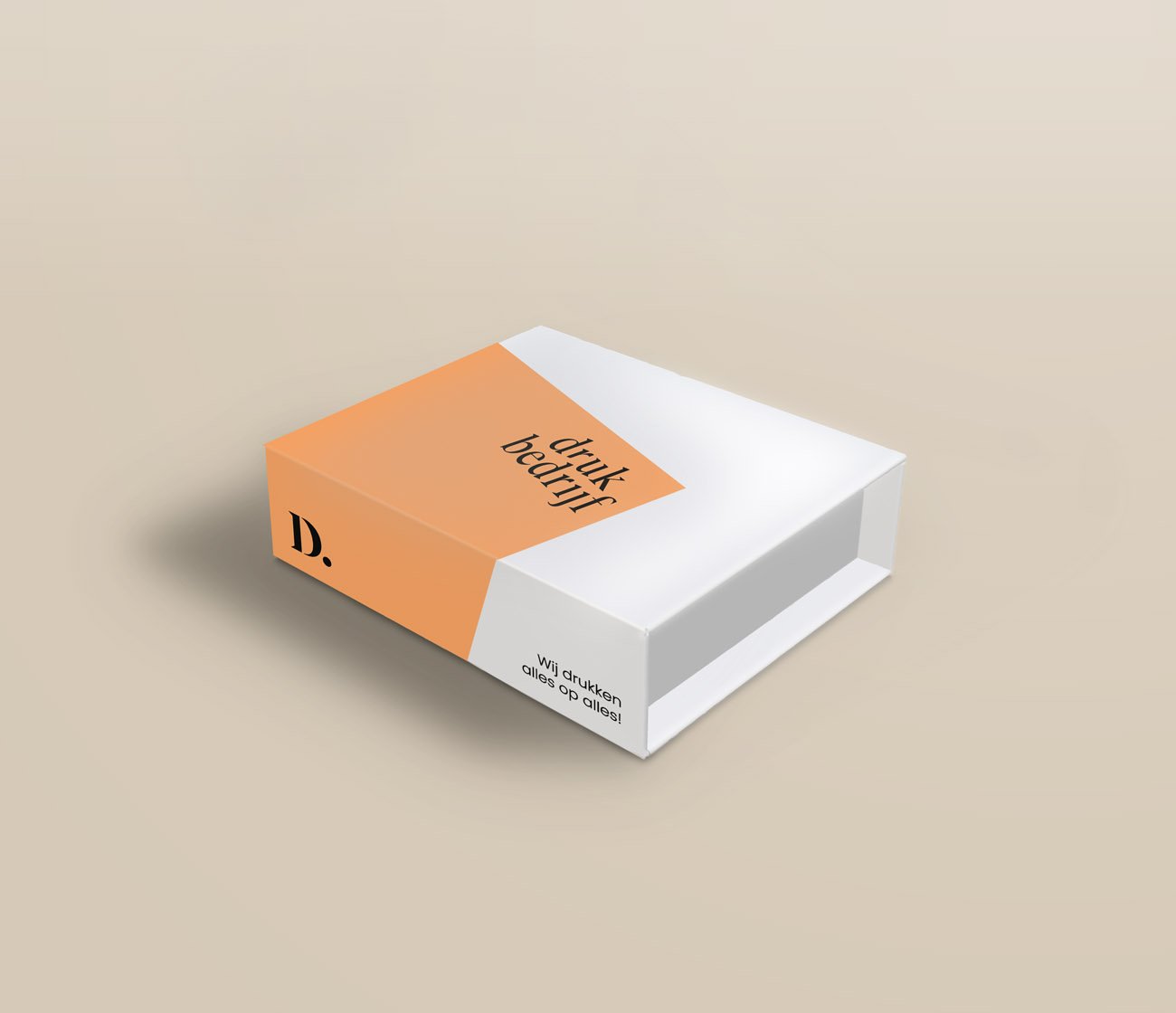 Bedrukte boekverpakking