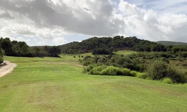 12th hole at Son Parc golf course