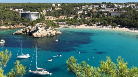 Cala Galdana beach