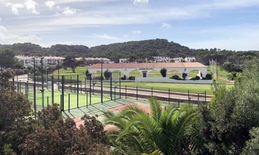 9th Green at Son Parc golf course