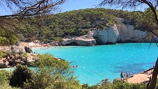 Cala Mitjana beach