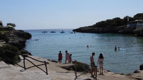 Cala Blanca beach