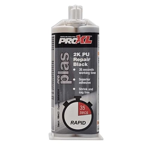 ProPlas 2K Adhesive Black Rapid