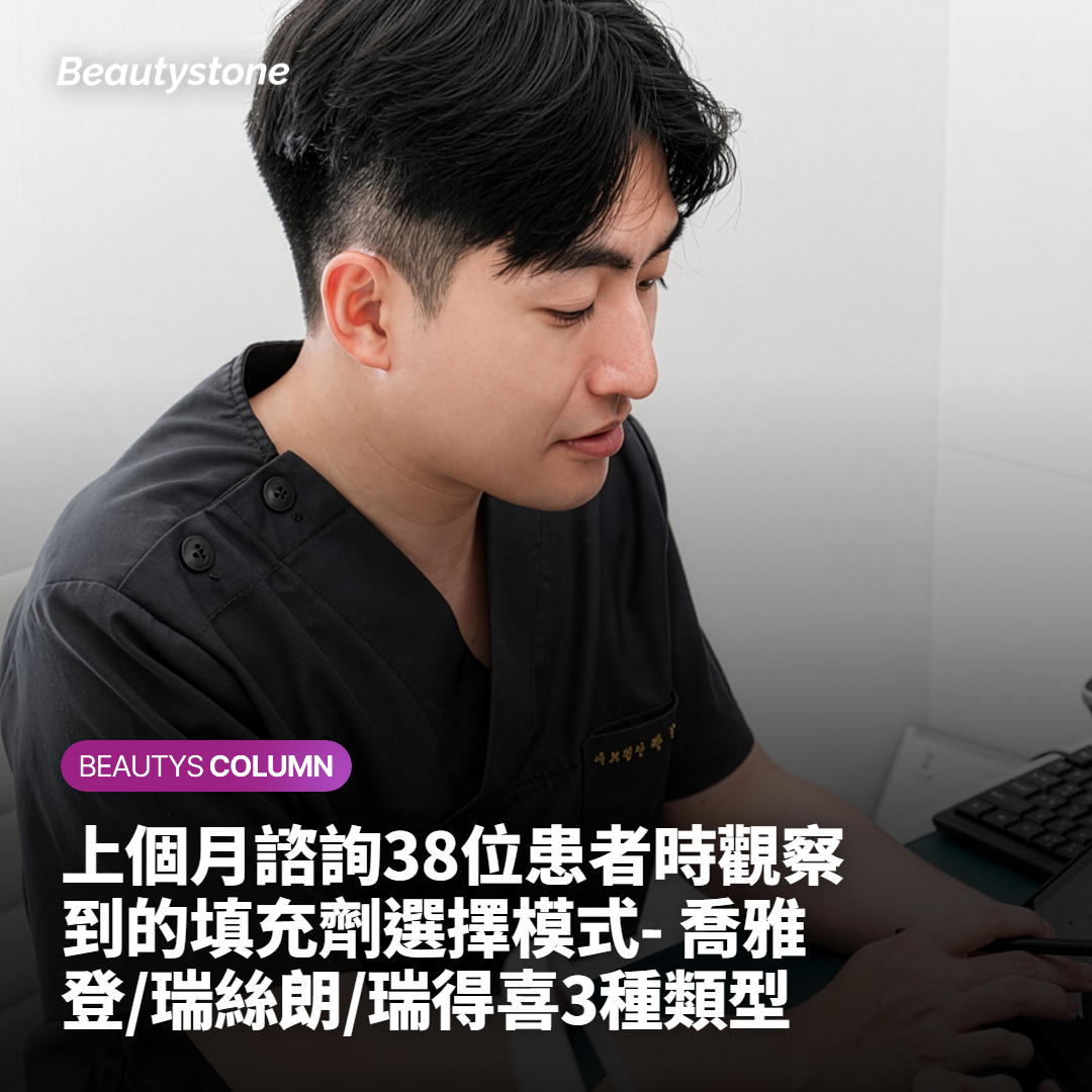 填充劑種類比較 喬雅登 瑞絲朗 瑞得喜